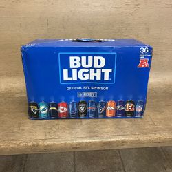 2017 NFL Bud light Complete Set Of 36 *RARE*  Sealed