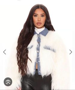 Fashion Nova Denim Fur