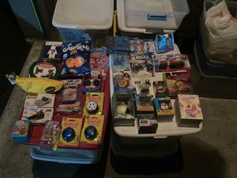 Big lot of new toys