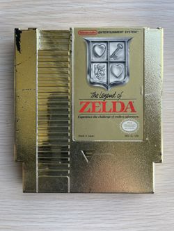 Nintendo NES: The Legend of Zelda (Gold)