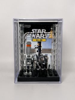 Collectible Force Pack Minifigure Display Case For Lego Star Wars IG-88