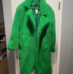 Green Akira Coat