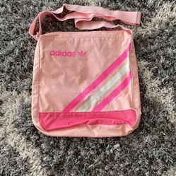 Addidas Pink Messenger Bag