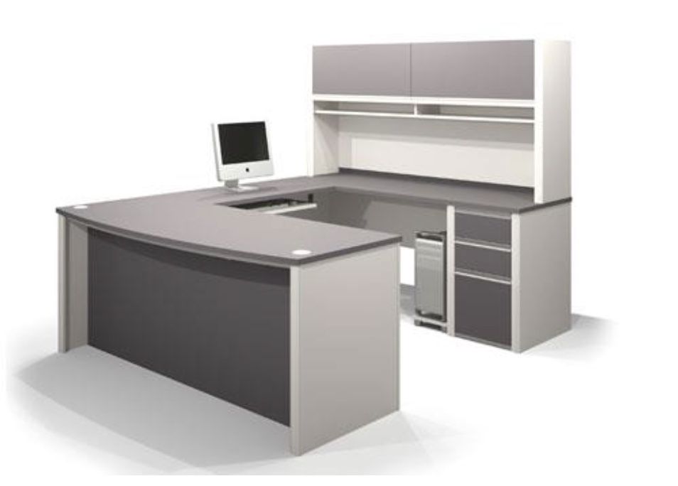 Desk & Hutch - Great For In-home Business