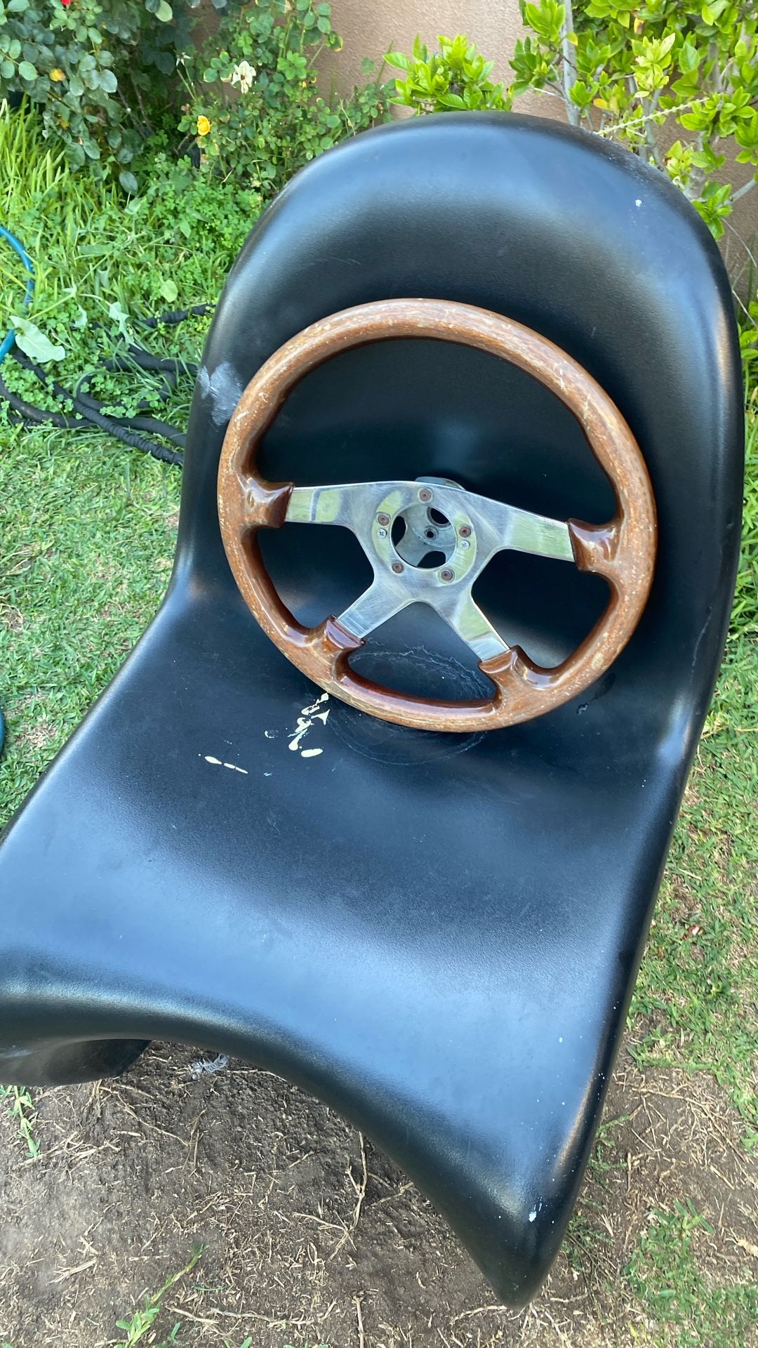 Wood Steering Wheel 