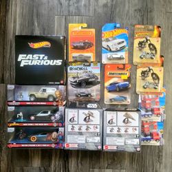 Hot Wheels & Matchbox Car Lot 