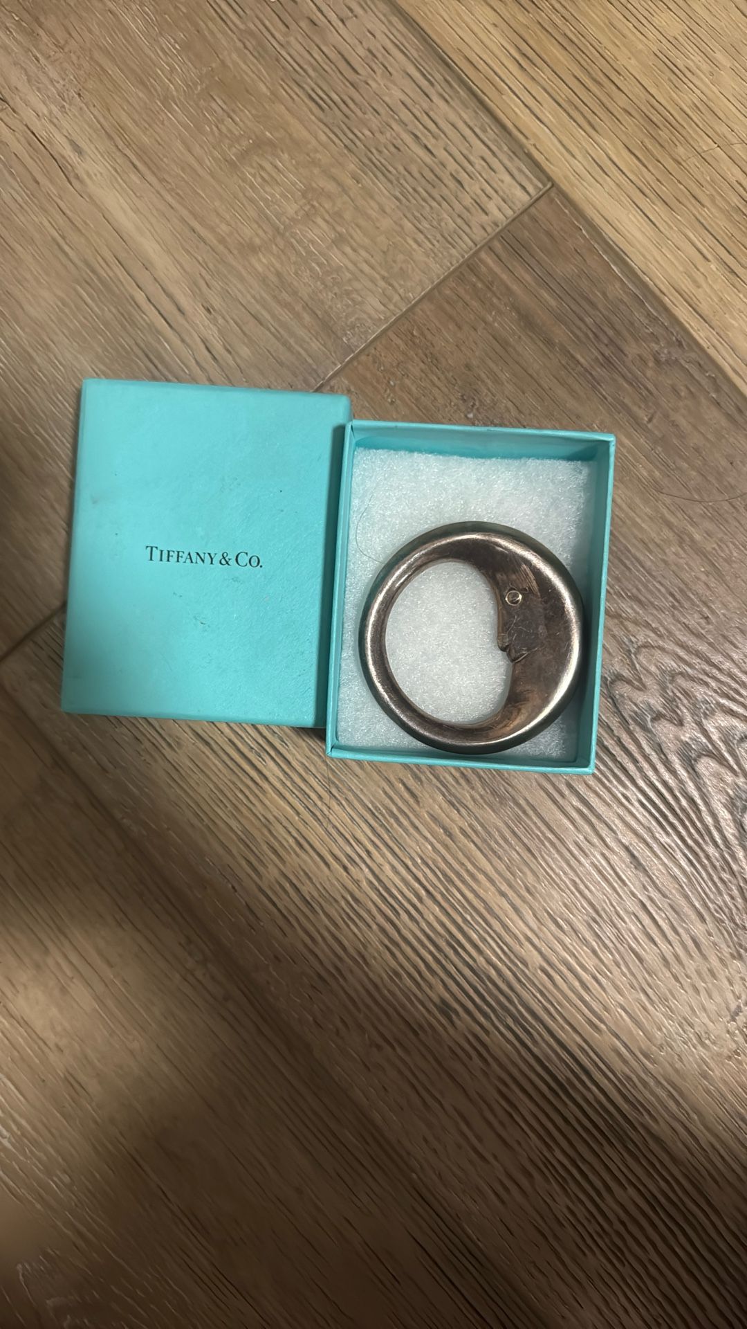 tiffany & co moon rattle