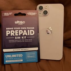Ultra Mobile Sim Kit with 1 Month Unlimited Service