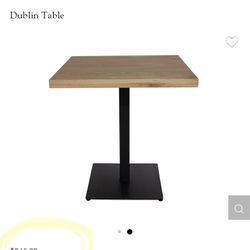 Table With Heavy Duty Base - Sells For Over $800 