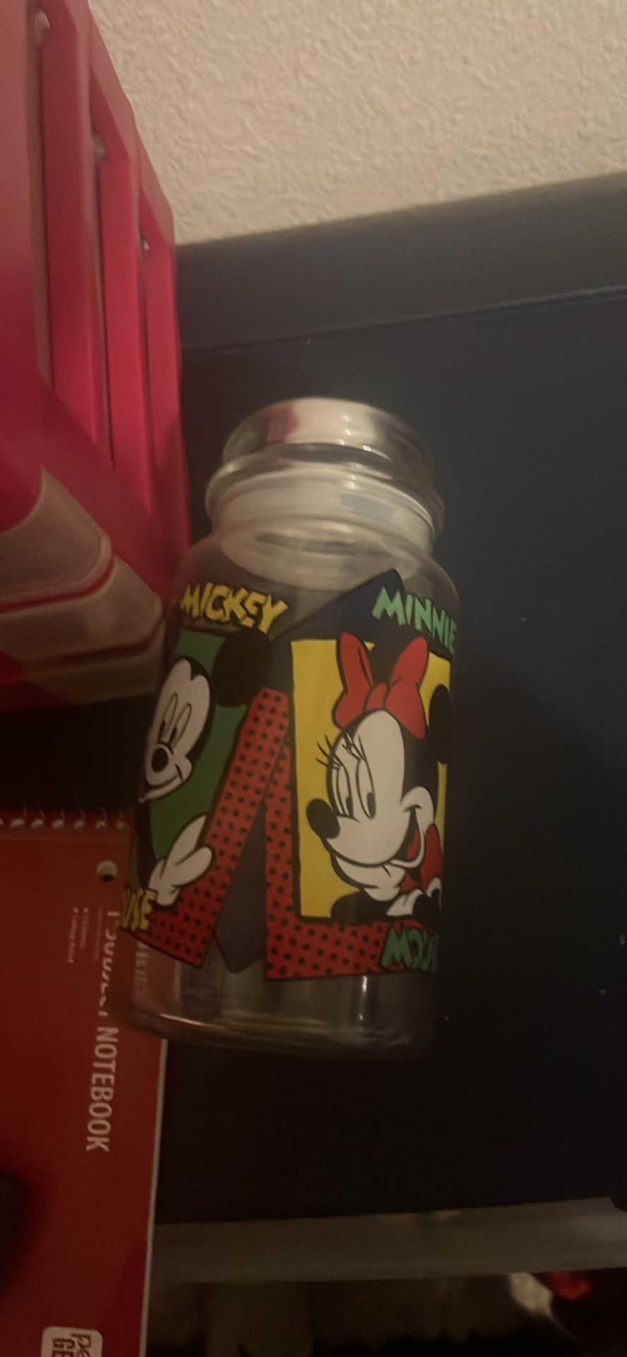 Mickey Mouse Mason Jar