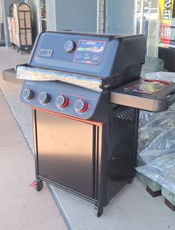 Weber Spirit Stealth Matte Black 4-Burner Liquid Propane Gas Grill