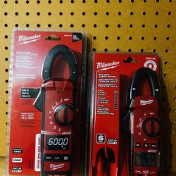Milwaukee 600 Amp Clamp  And 400 Amp Clamp 