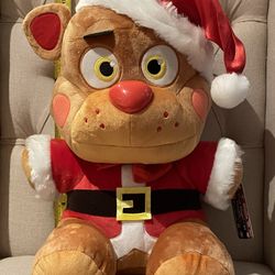 NEW Five Nights At Freddy’s JUMBO SANTA FREDDY Plush
