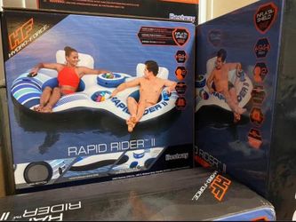 NEW IN BOX – 2 Person River Tubes / Double Tube with Built-in Cooler (Multiple Available)