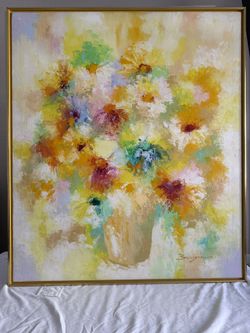Colorful Flowers Painting