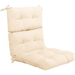 22'' x44'' Indoor Outdoor Back Chair Cushion Tufted Pillow Patio Seating Pad 