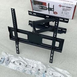 (New) $25 Swivel 32-55 Inches TV Wall Mount Bracket, VESA 400x400mm, Max Weight 99 Lbs 