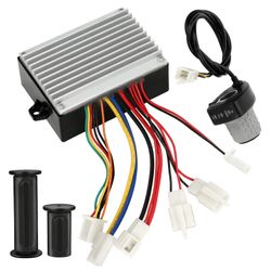 36V Controller And Throttle Compatible With Razor MX500 MX650 Dirt Bike, Control Module And Twist Throttle Handlebar Grips Replacement For Razor SX500