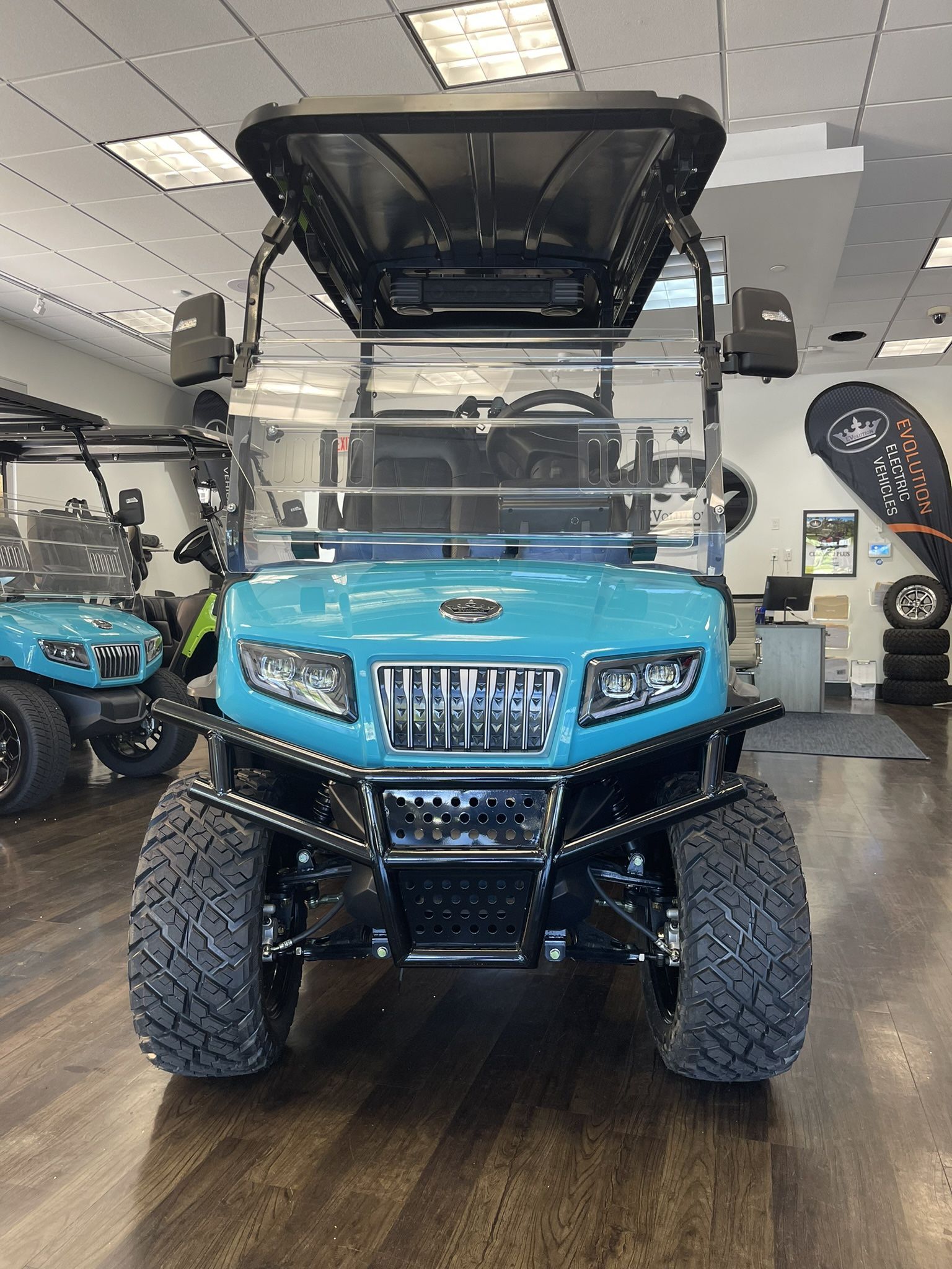 New Lifted Lithium Golf Cart