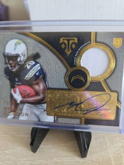 Chargers  Melvin  Gordon  Rookie  Autograph  Card