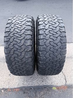 (2) 315/70R17 Bfgoodrich All Terrain