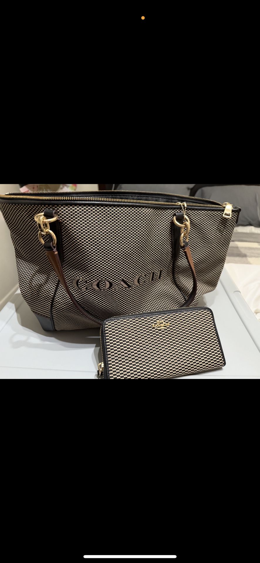 Coach Purse Matching Wallet