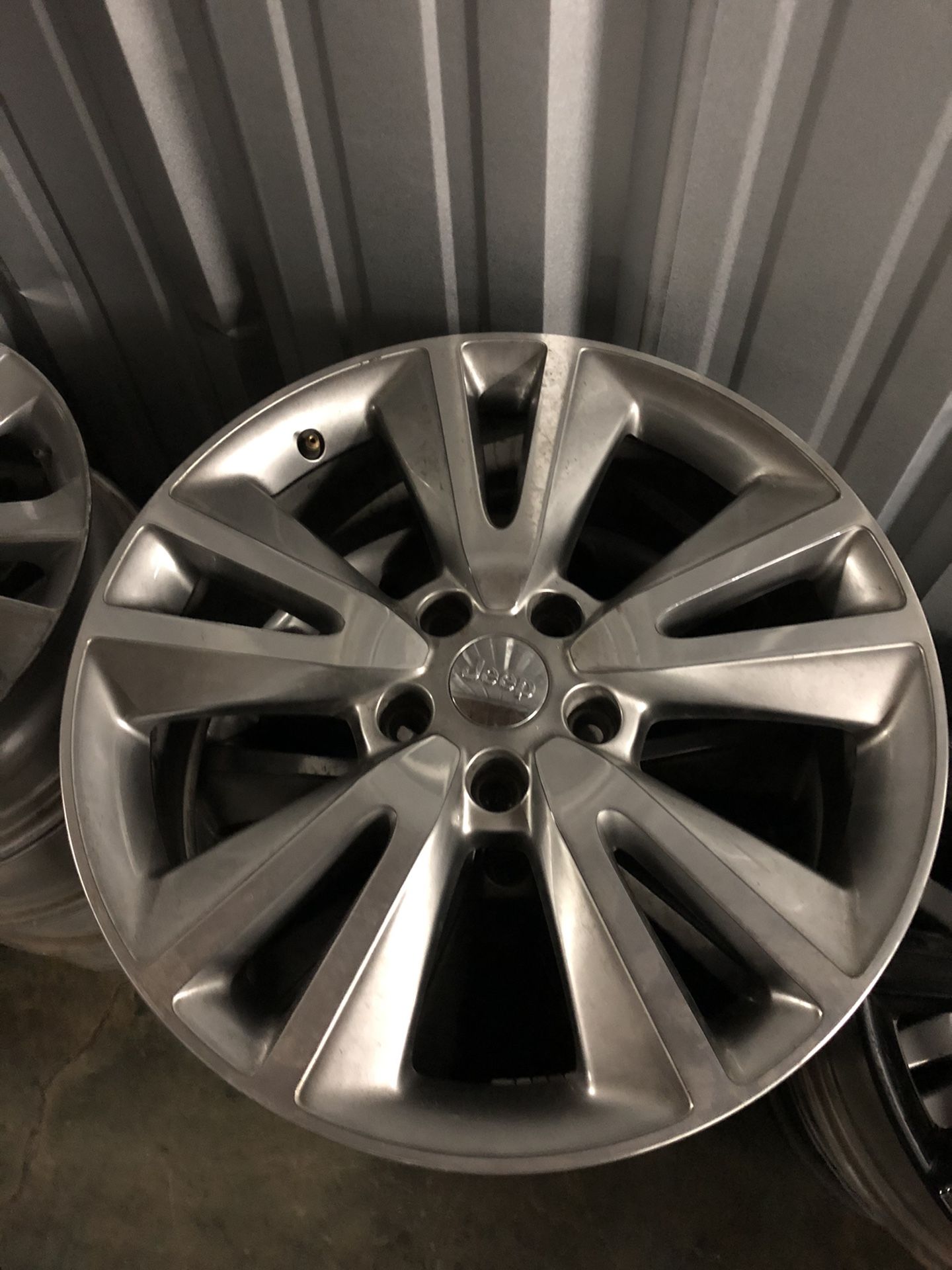 4 used 20” OEM Jeep Grand Cherokee rims