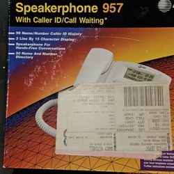 Vintage At&t Speaker Phone 