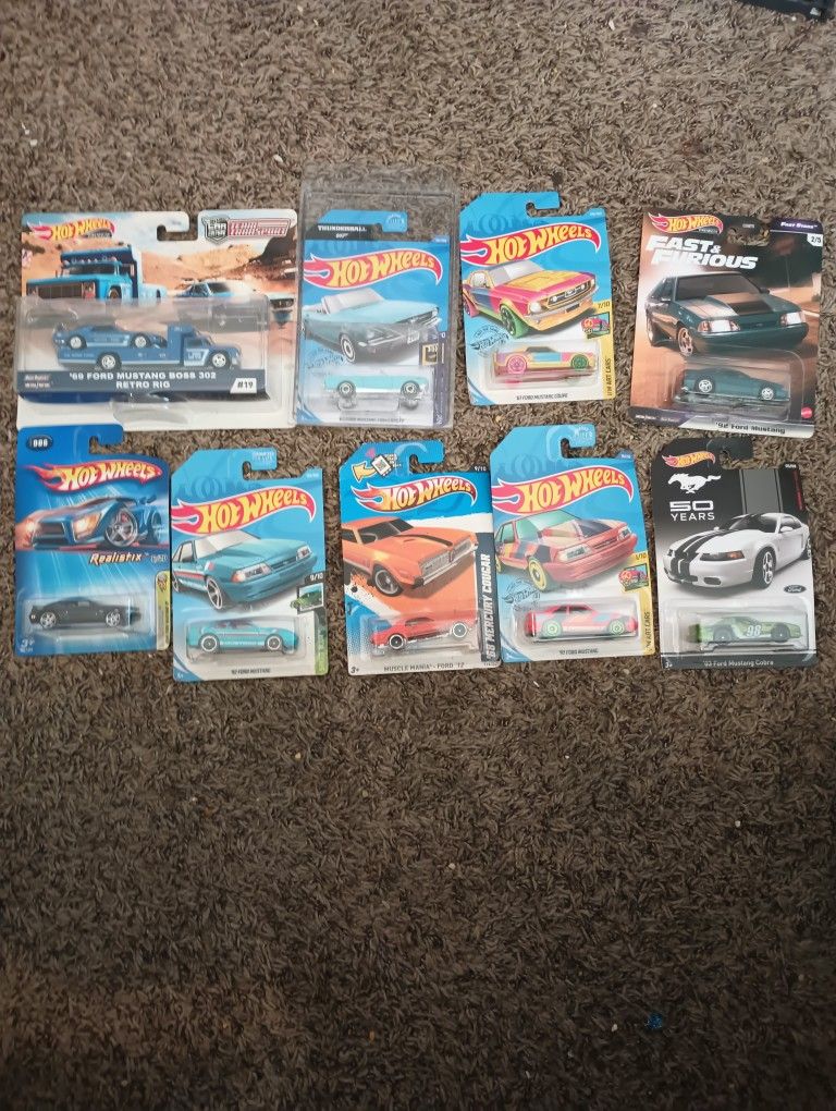 9 Specialty Hot Wheels