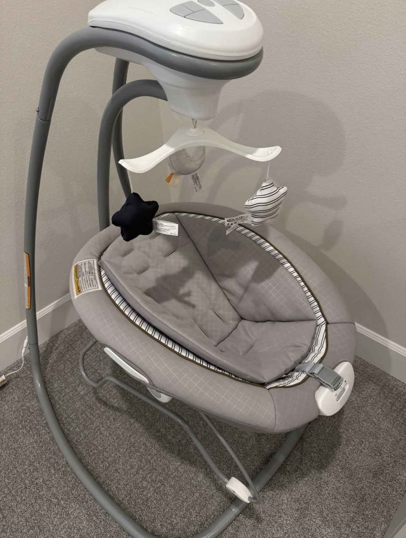 Graco baby swing bouncer combo