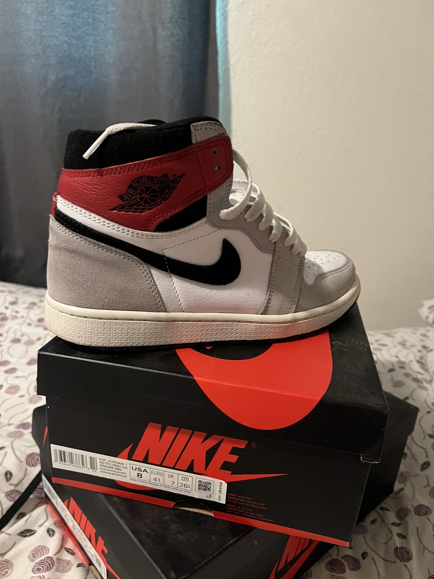 Air Jordan Retro High Og Smoke Grey