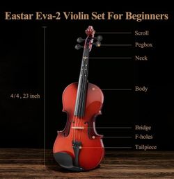 Eastar Eva-2 Beginner Violin Set 4/4