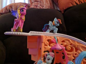 Ponyville Roller Coaster with My little Ponies