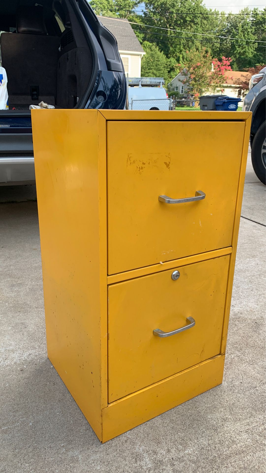 Small filing cabinet