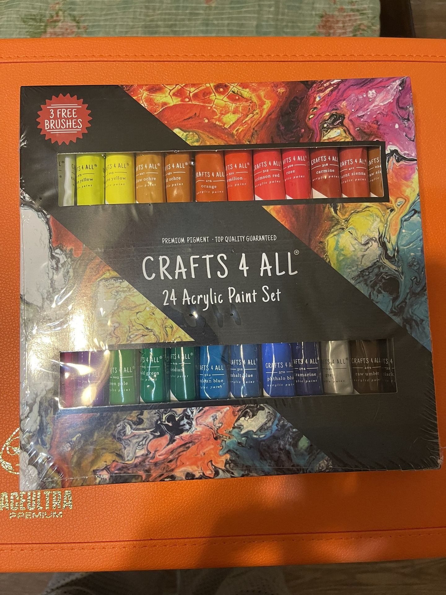Crafts 4 All Acrylic Paint Set 24 Pack