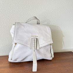Cole Haan White Leather Backpack