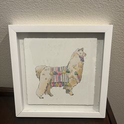 Llama wall picture  