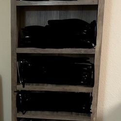 Grey Bookshelf 