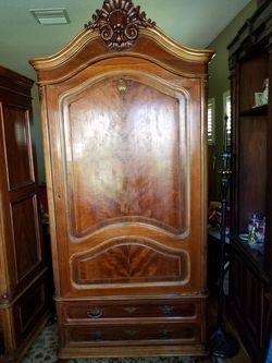 Antique European Armoire brought back Europe