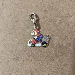 Nintendo Super Mariokart Enamel Metal Pendant