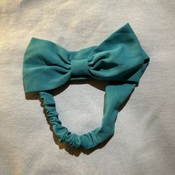 Green Bow Headwrap