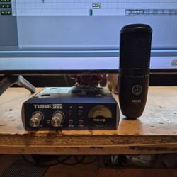 Akg P100 Condenser Mic And Tube Pre $100