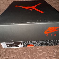 Jordan 3 “black Cement “