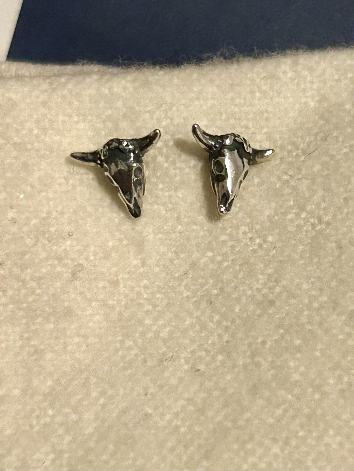 James Avery Desert Rose Earrings Silver