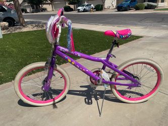 20” Huffy Twist Girls Kids Bike Purple Pink