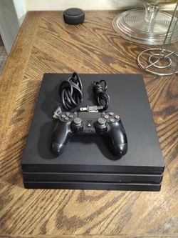 PS4 Pro Console with Controller 1 TB