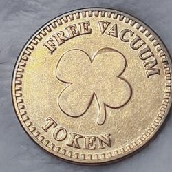 Vintage Kelly’s Carwash Free Vacuum Token – Providence, RI