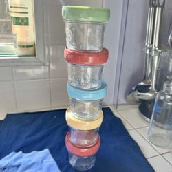 Glass Baby Food Jars