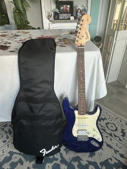 BRAND NEW -Fender Squier Strat Electric Guitar With Bag And strap 
