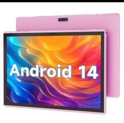 Tablette Android 10.1 Pouces RK3326S 4 Cœurs 6 Go (2 Go + 4 Go Extensible) RAM 32 Go ROM, Wi-Fi 6, Écran Tactile IPS FHD, Caméra Avant 2 MP et Arrière